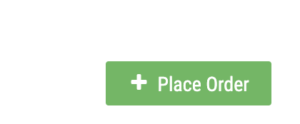 Shopping cart with the Place Order button highlighted